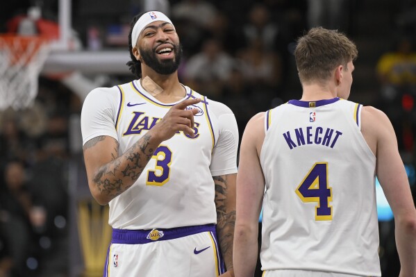 Anthony davis lebron james lakers store